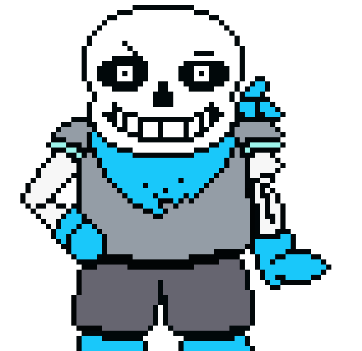 [77c77a] underswap sans: [grabs cyan sans] GOTCA