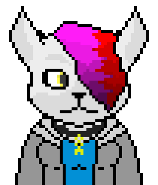 [1623b5] *she lunges at the outline attacking it*