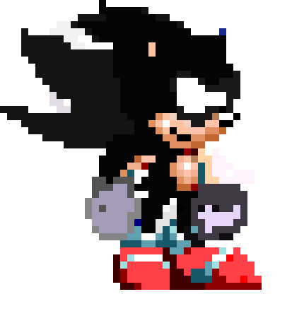 [fa8d7f] Sonic (Sonic the hedgehog 3 black sonic