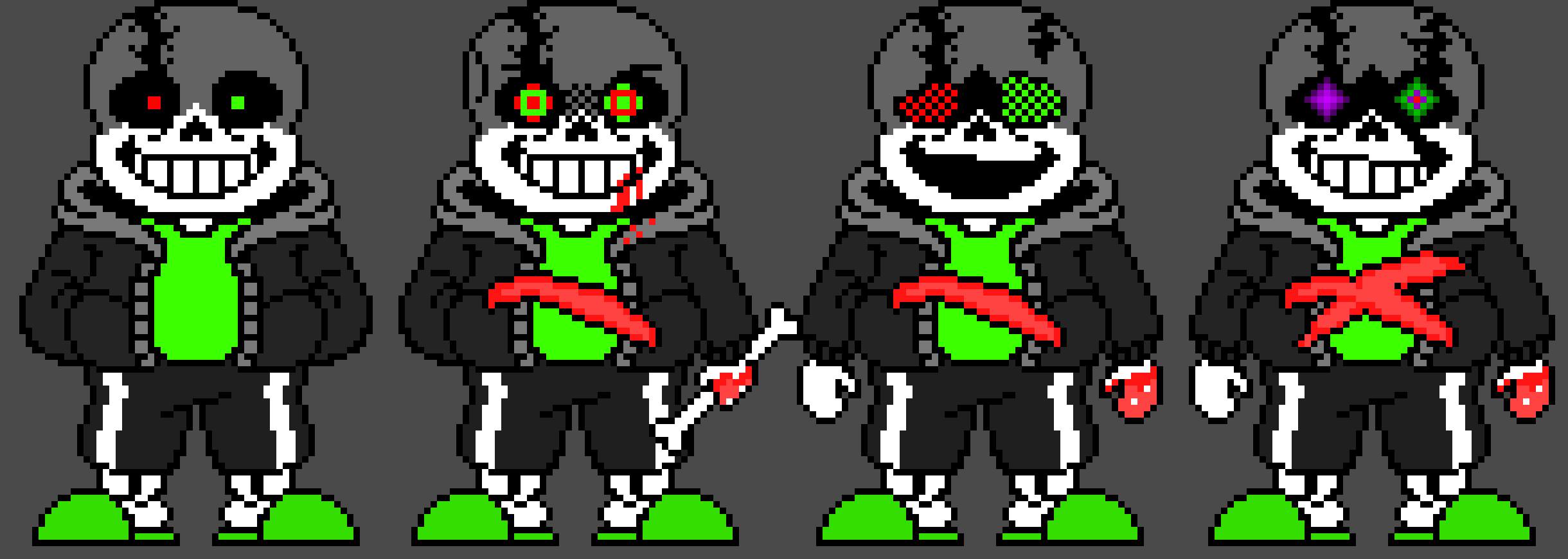 [5eea2d] Undertale Last Breath Sans Phase 1-4