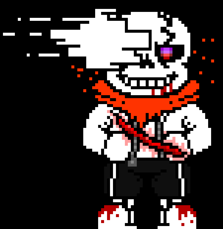 [a28fea] AfterTale-Hard Mode Sans(Full body)