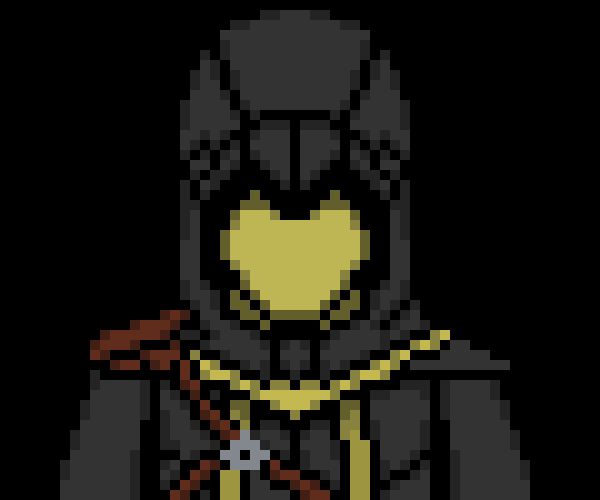 [96c78c] Whatever your goals are and passions are... *He kneels down and hold up one of his khopeshes with both hands* ...I will follow and obey every command you say.