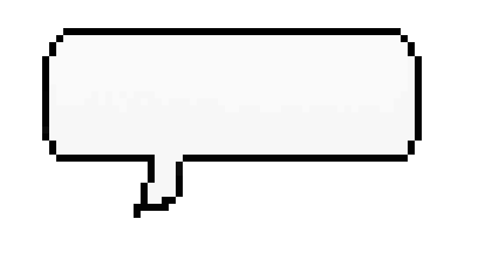 [5d5645] pixel speech bubble