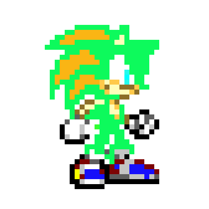 [447404] sonic green