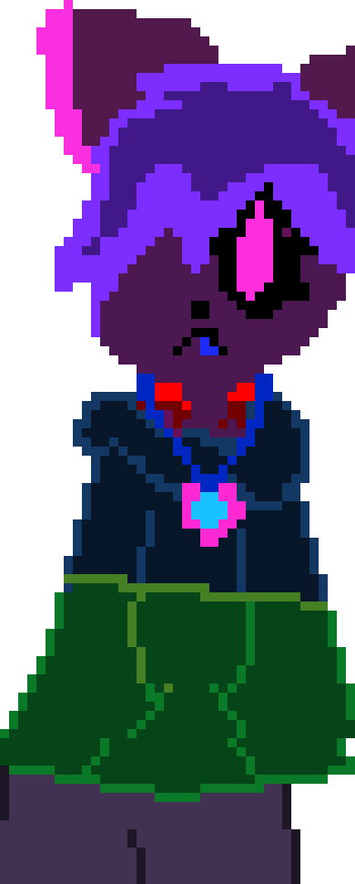 [904ba9] she opens her flower locket and puts the leafs in there you can see half of her soul inside that half broken.