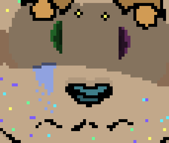 [95be89] Steven - *He uses his magic to get Karmas, visor* Here... *He puts it in your hand*