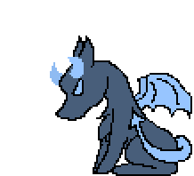 [9664c4] Demon Spirit Pup Blue
