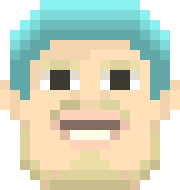 [9664c4] 8-bit Pewdiepie Face