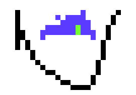 [b3dfe9] Ah, time to smelt. *he smelts some iron and copper*