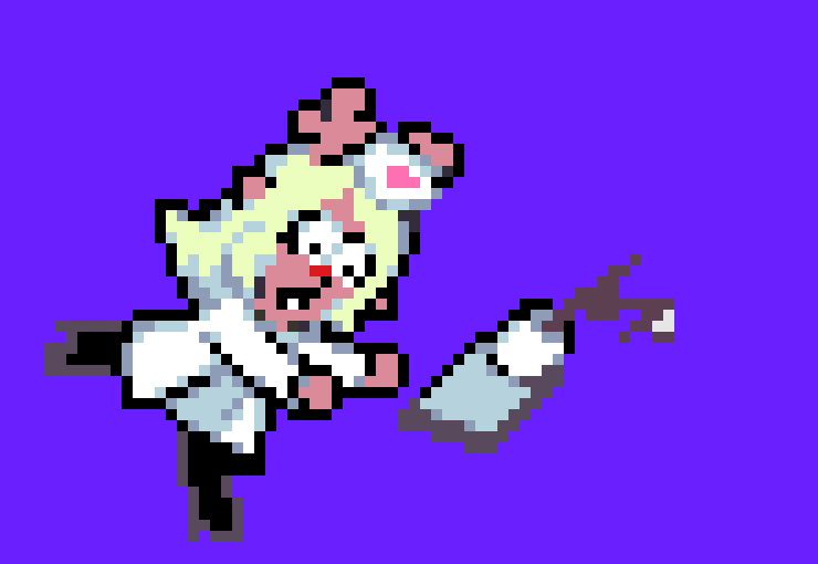 [7601af] Spamelle-Why does Noelle wear high heels in her nurse outfit when she has hoofs?