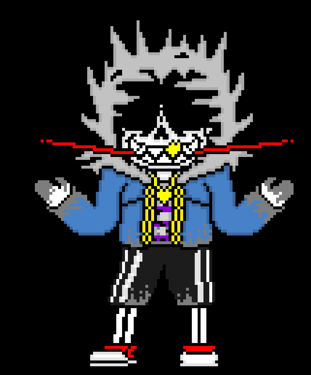 [e8cb42] eh, i cant be arsed finding it, all im gunna say it looked like Satsujinki with perseverance  and no papyrus skull