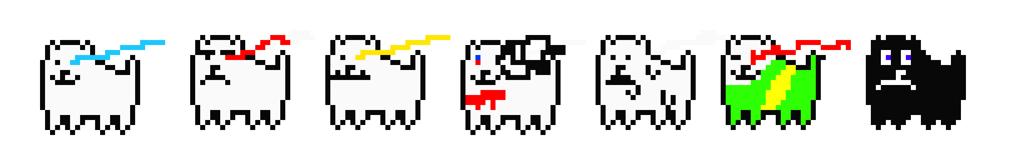 [9fff13] UT dog UF dog US dog AT dog DT dog CT dog NT dog