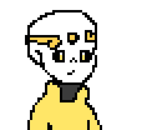 [b864cc] BD nodded putting the button up, he then held out a small ribbon bow out to DR "f-For you..!" he squeaked