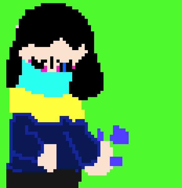 [7acd65] teleports to the tree ummm sansssy I woder do do u want go on uhhhh a date tommorow she start to shake