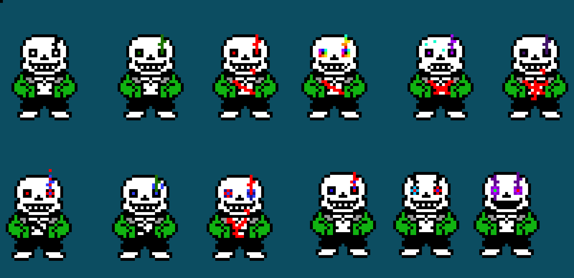 [34e293] toxin sans Bad Time Sprite