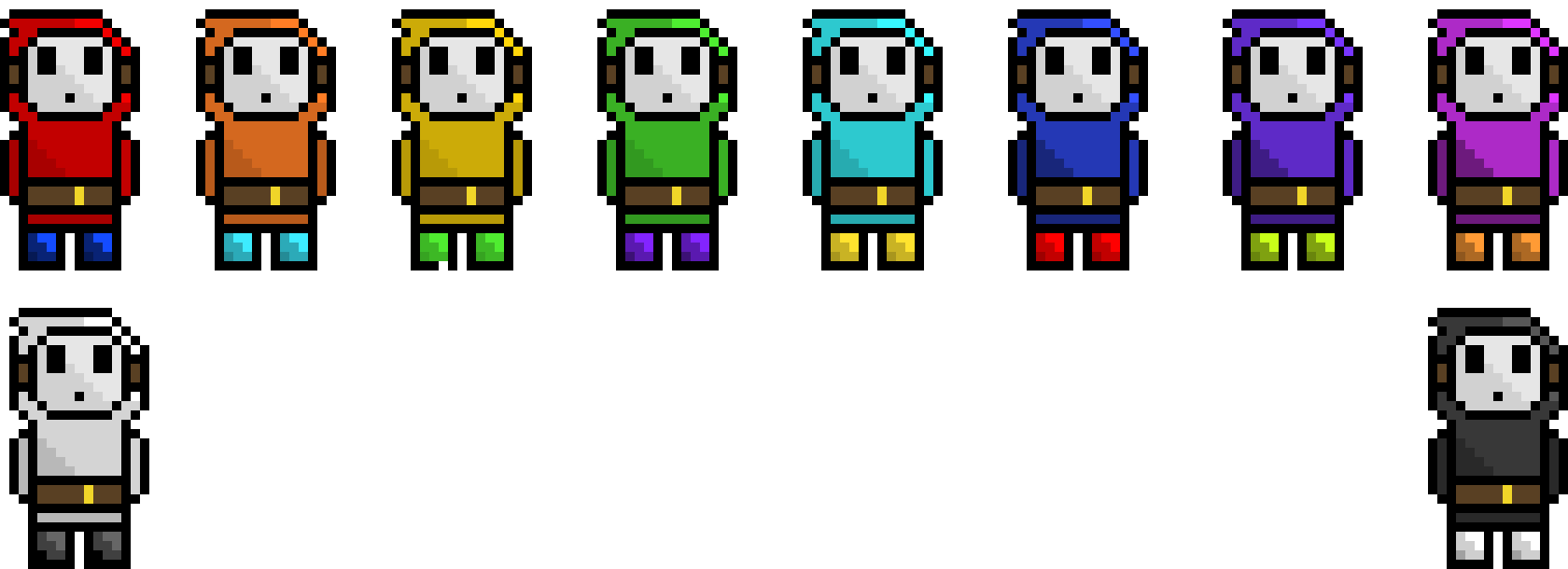 [9664c4] Shy guy colorations