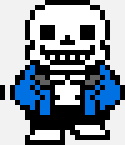 [fbce37] UnderTale - Sanswalksprite2