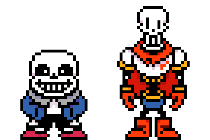 [9664c4] DP's Sans and Papyrus OW Sprites