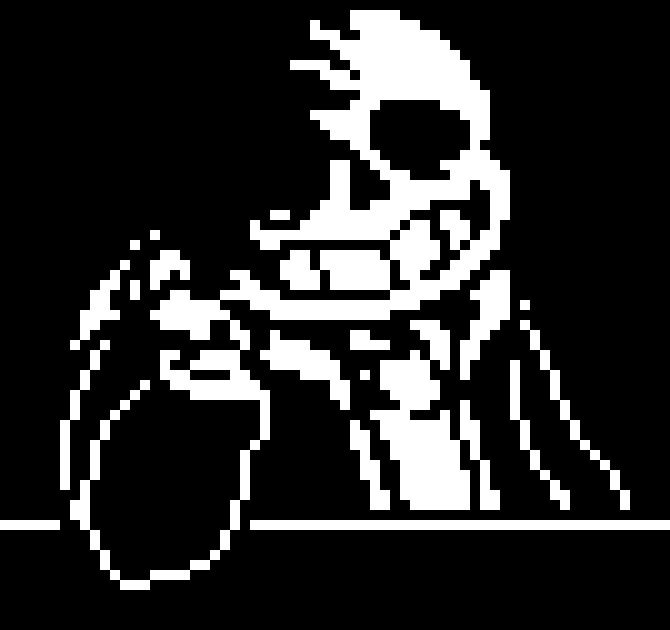 [55e4e5] -Half Of Head Explodes For No Reason- -Shop Keeper Sans