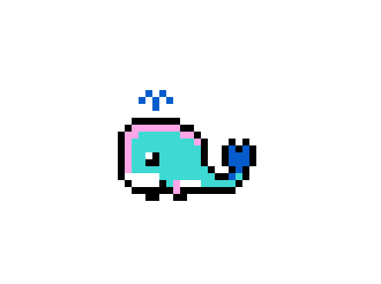 [e3be5b] Pixel Whale