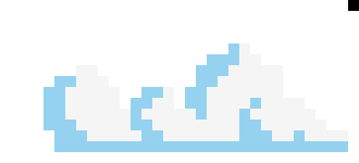 [a8521f] Clouds pixel art