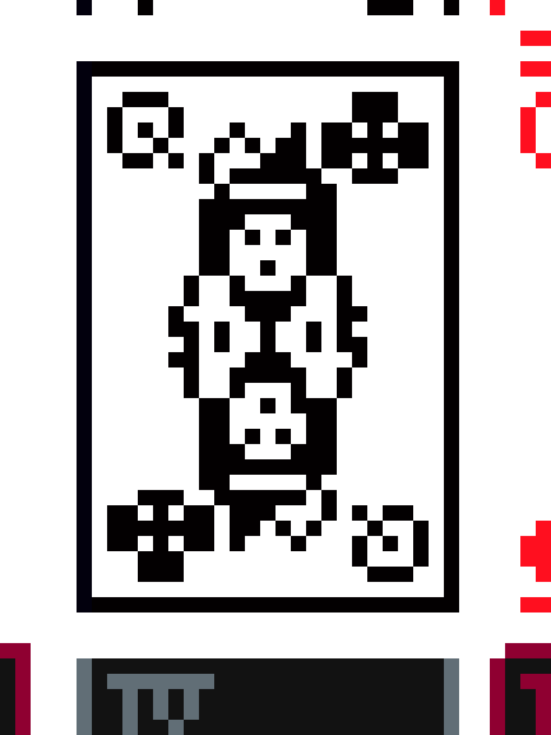 [e74500] queen of clubs 