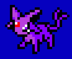 [9664c4] Pixel Art Espeon