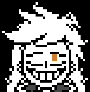 [95be89] -He stands still for the blue ones, and dodges the normal ones- Hey, no need to get "rattled" Papy... -Act- [Pun]