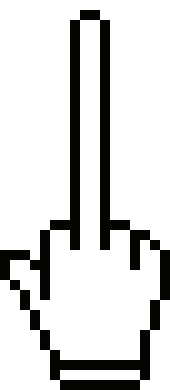 [9664c4] middle finger