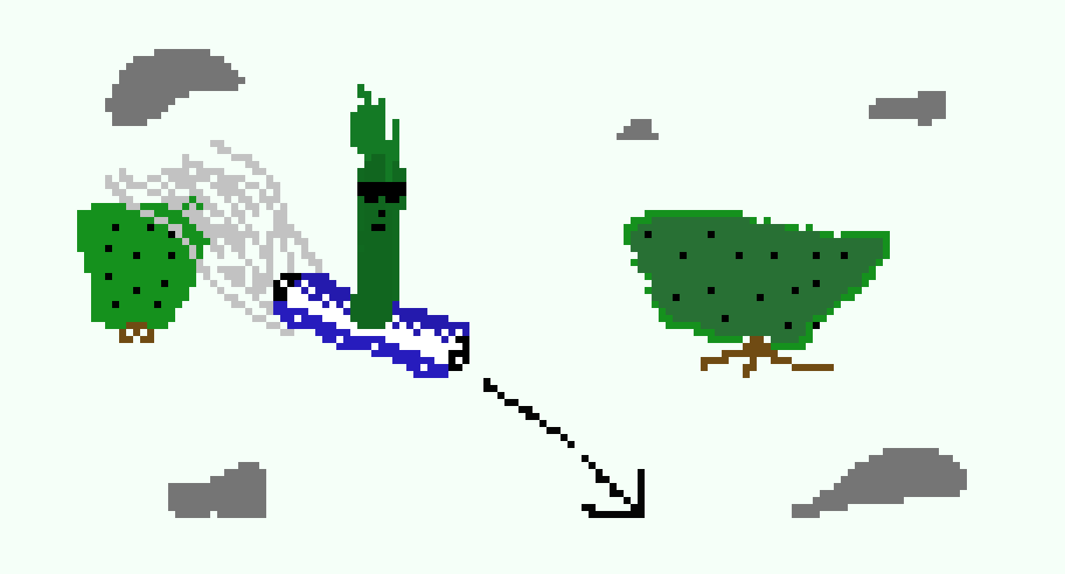 [ddd342] Asparagus Snowboarding 