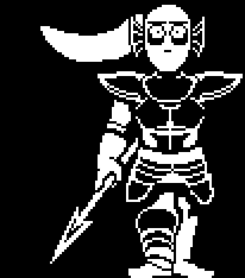 [f4ca69] Undertale Undyne Sprite