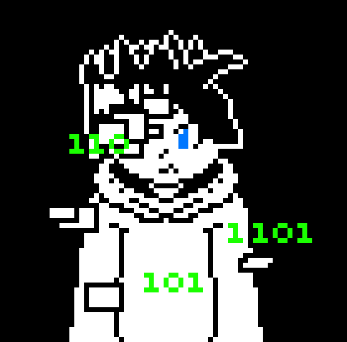 [5b2f3e] -takes out two electric swords and cuts an X in the ground- (not an underverse refernce)