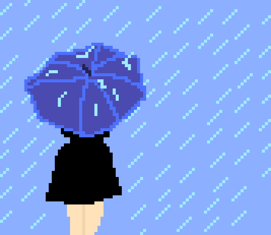 [9664c4] Umbrella woman