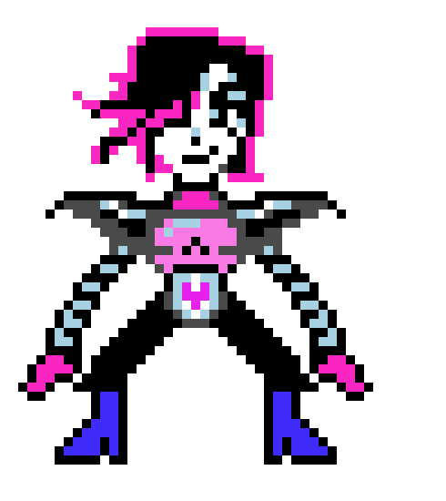 [51dcaf] Mettaton EX Battle Sprite