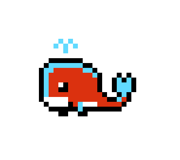 [e3be5b] Pixel Whale
