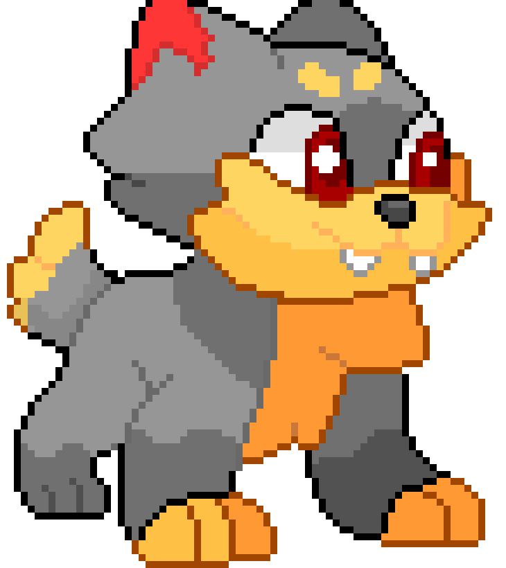 [fb7182] *Walk's out of the shadow and stops* :Luminite