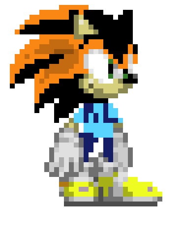 [fd2ec2] Cyber The Hedgehog - By Creeper99