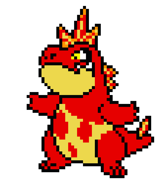 [9664c4] Croconaw Fire