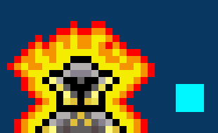 [fe8833] I cast cyan cube