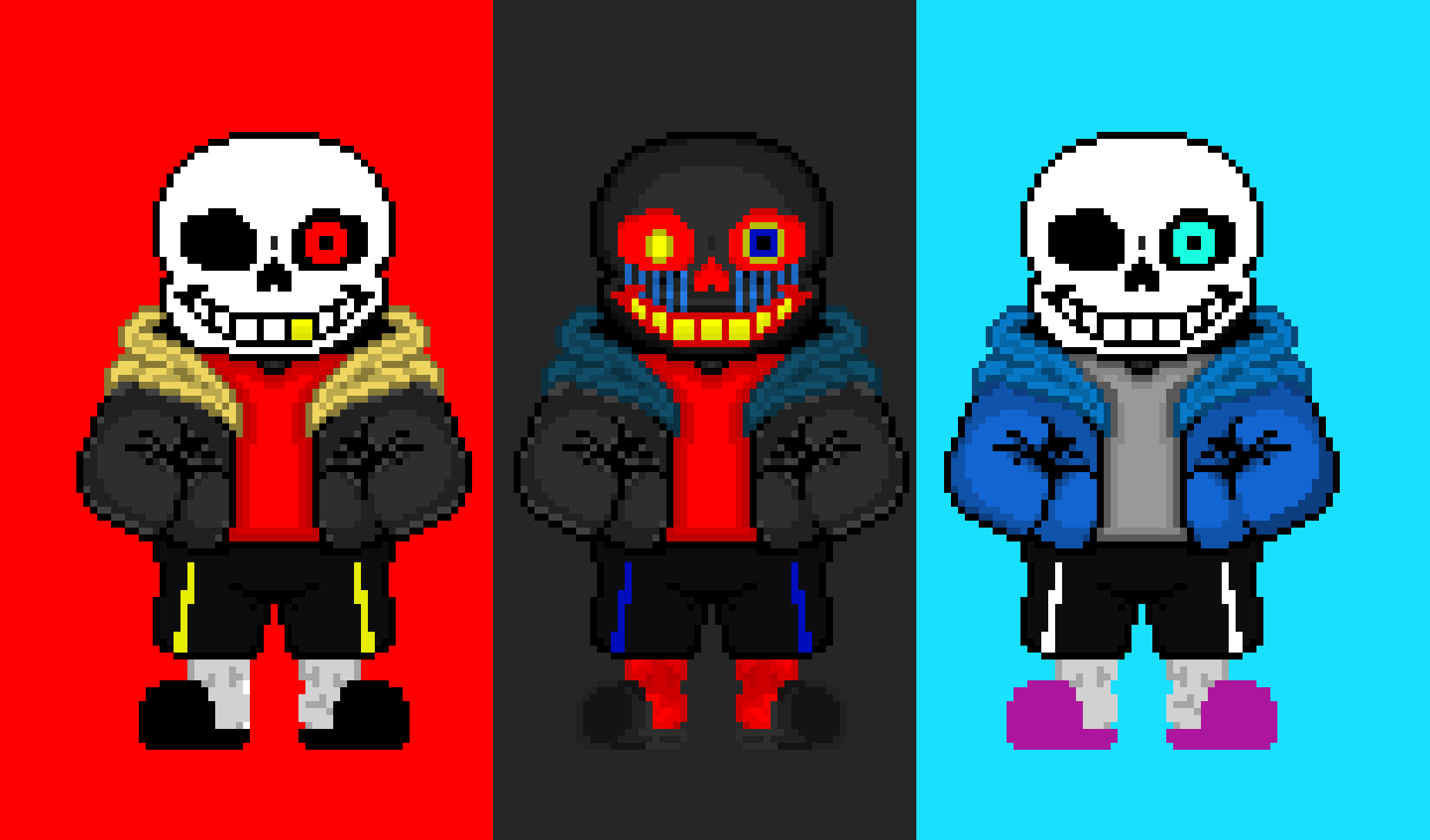 [4de2b5] The Trio of Glitched Edgy Judgement