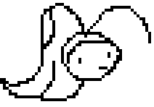 [f7c573] my first pixel art on this site, i would consider it better then... WHATEVER THAT WEIRD CIRCUS BABY AND ELIZABETH THING IS!