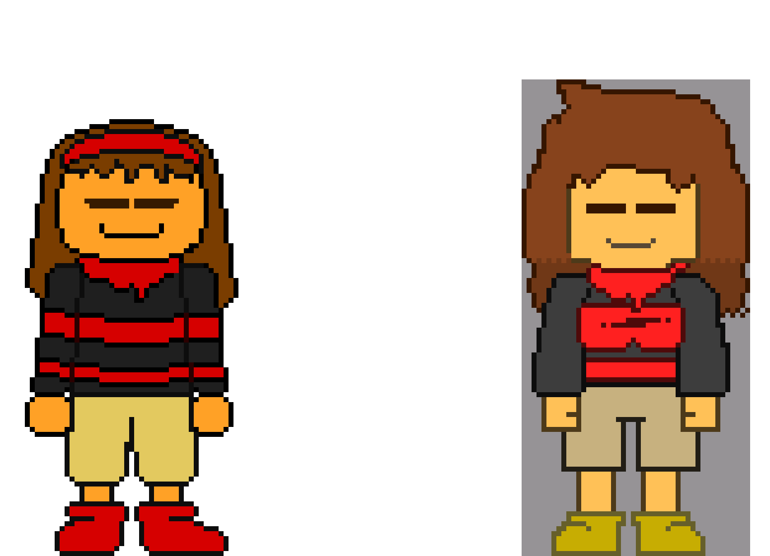 [0b51d0] Here's the remade version, versus the original.