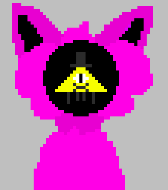 [c91422] Bill Cipher in my face 