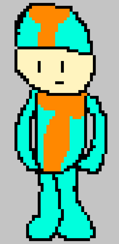 [990543] I made a lazy fast sprite and T looks depressed. Nice.