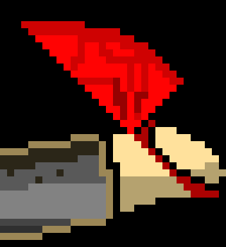 [2fe70b] Who did this? *jumps down* what happened