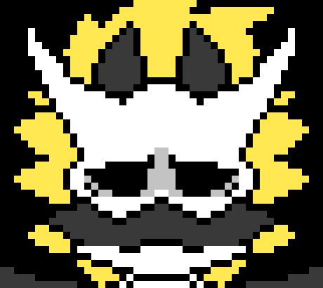 [583245] Hell... This isn't even that close to the original, in some minor ways.... Like the hair isn't longer there isn't spikes on the arms..... Just like- Fucking hell..... I have quite a bad time with the one and only Changed, sprite I have... THAT WEARS A MASK BY THE WAY.... Doing one without a mask and whatnot... Is not what I'm u to do.....