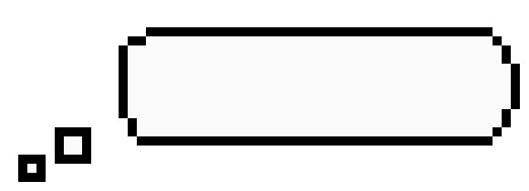 [80421e] pixel speech bubble