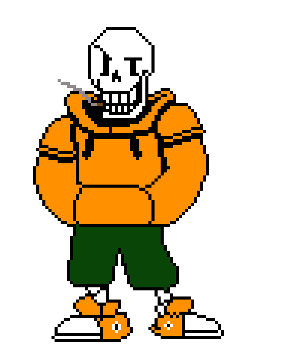 [9664c4] TS!Underswap Papyrus Sprite V2 (Colored)