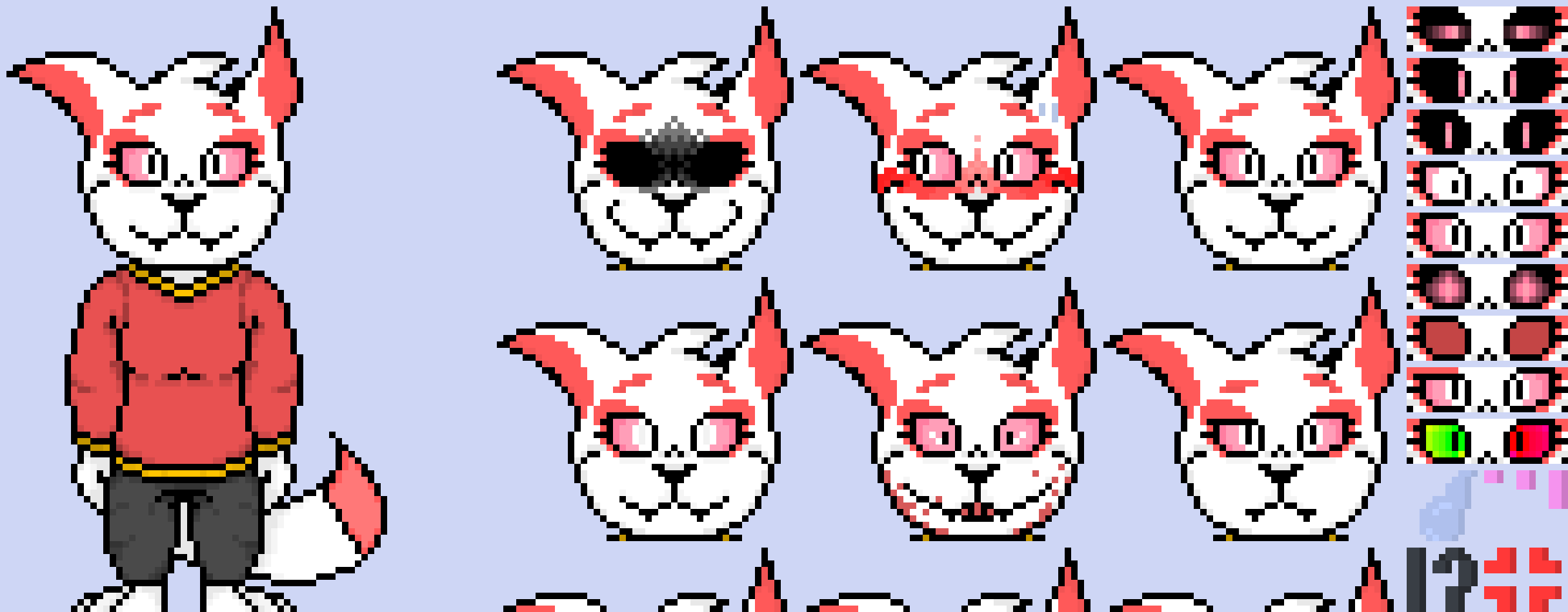 [a228fa] First, Pls don't kill me I want to complement you. Secondly, After seeing Stellar's original sprite, I'm astounded how well you made the honestly questionable sprite work both faithful to the original, and stylized and updated as well. 10/10, Amazing art from an Amazing artist.