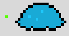 [acbc50] *the pet slime spit a heal at you*